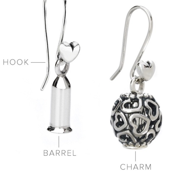pandora earring charm holder pandora earring charm holder